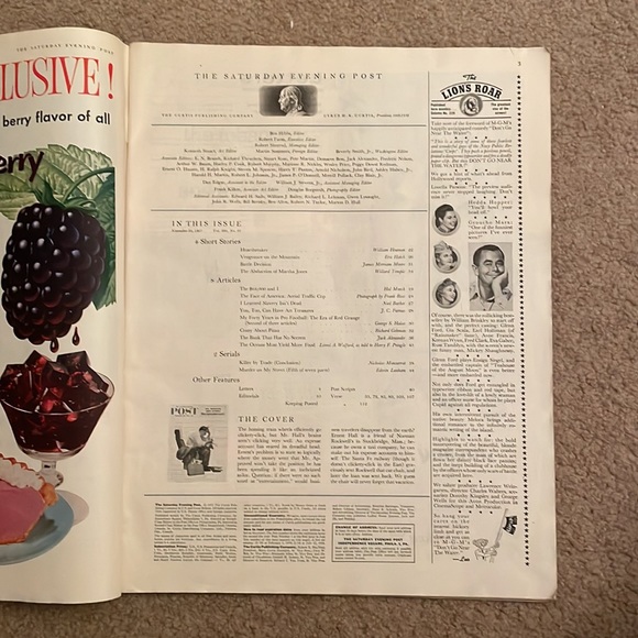 “The Saturday Evening Post” - November 30, 1957 - Picture 4 of 5